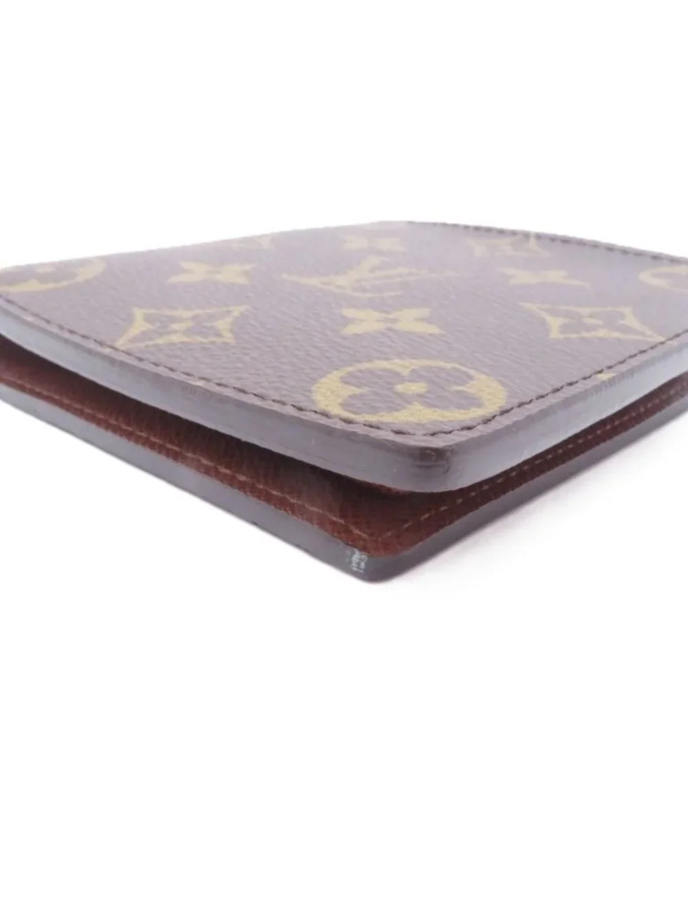 Louis Vuitton Portefeuille Cartes Credit Monet Monogram Bifold Wallet Canvas